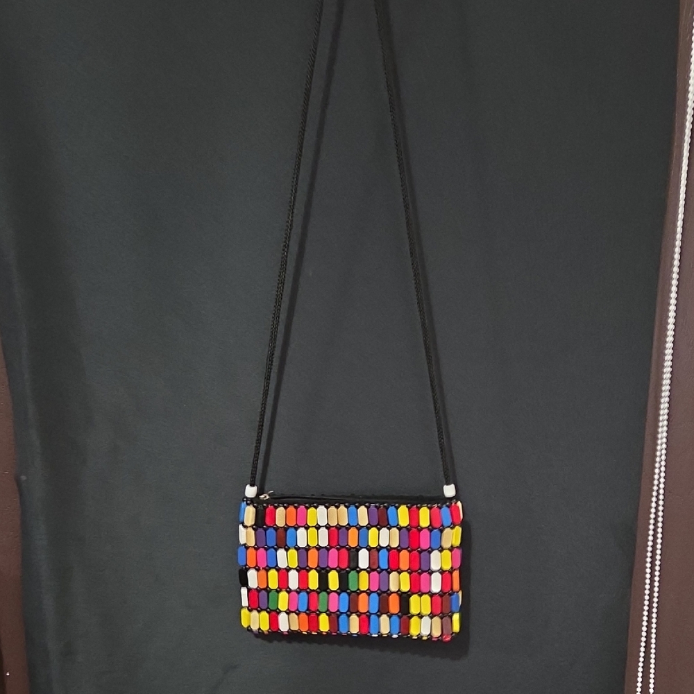 Colorful Beaded Women's Bag